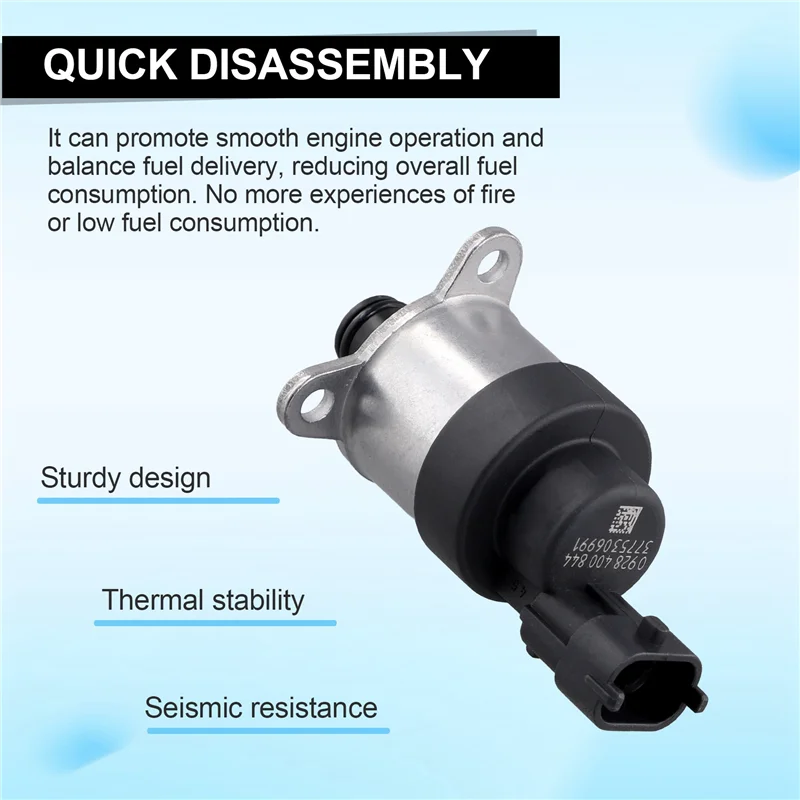 0928400844 Diesel Pump Fuel Pressure Regulator Inlet Metering Control Valve For KAMAZ DAF CUMMINS 0445020089-Y41A