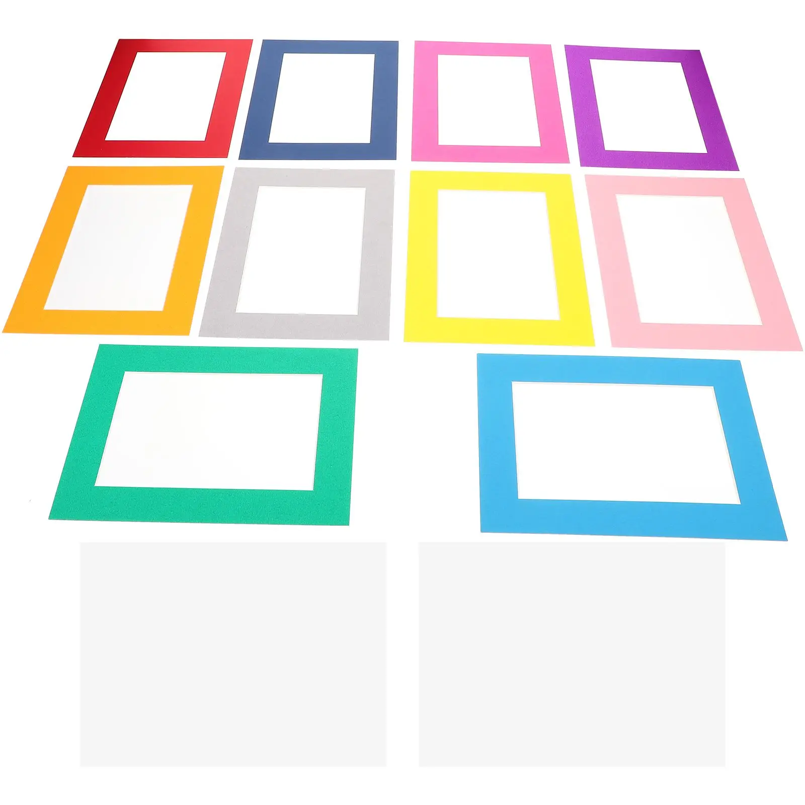 30 Pcs Decorative Picture Frame for Home Frames Single Wall-mounted Photo Cardboard Paper Jam Pictures Unique