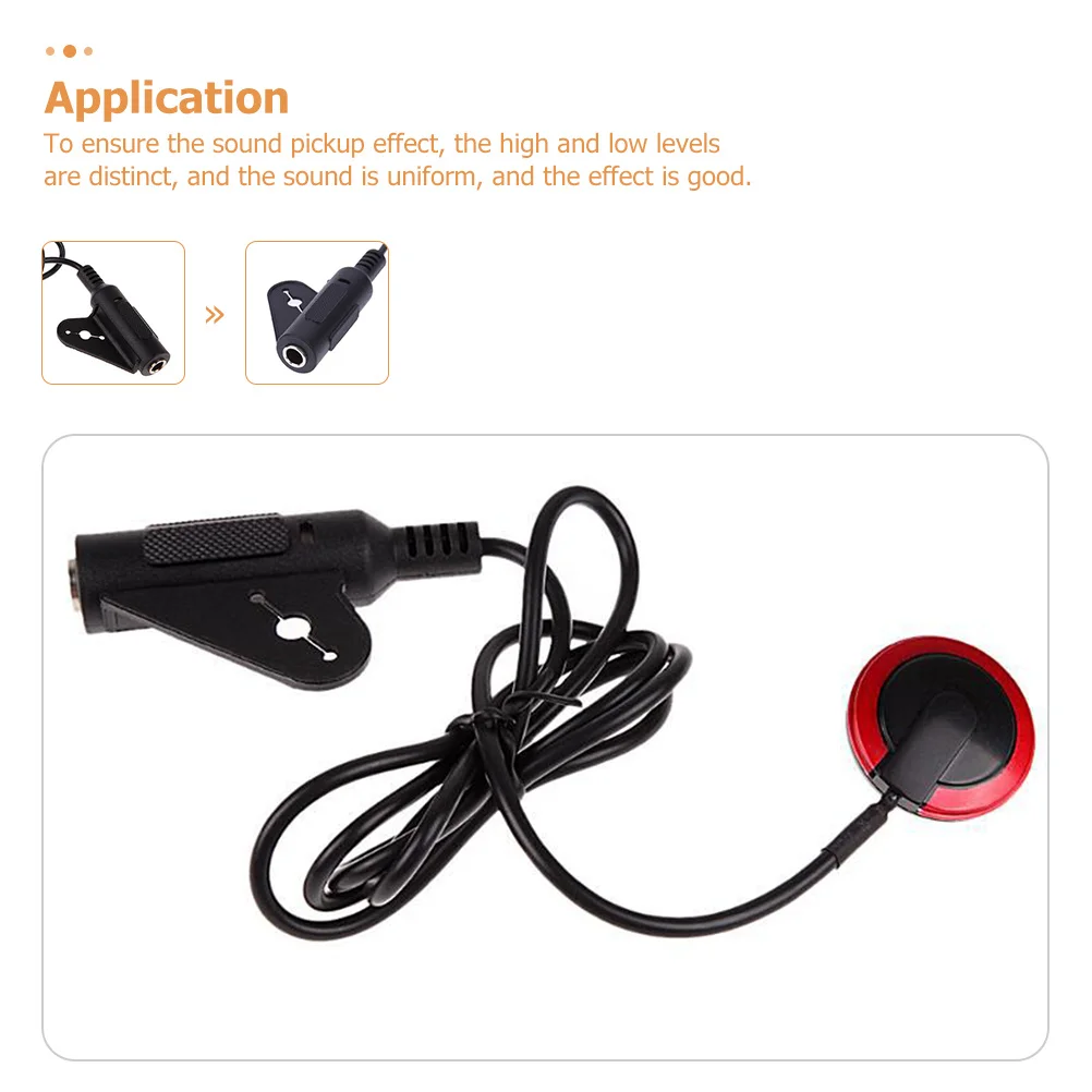 

Guitar Sound Hole Pickup Strong Immunity Environment Selfadhesive Fine Workmanship Long Service Life Acoustic Electric Guitar