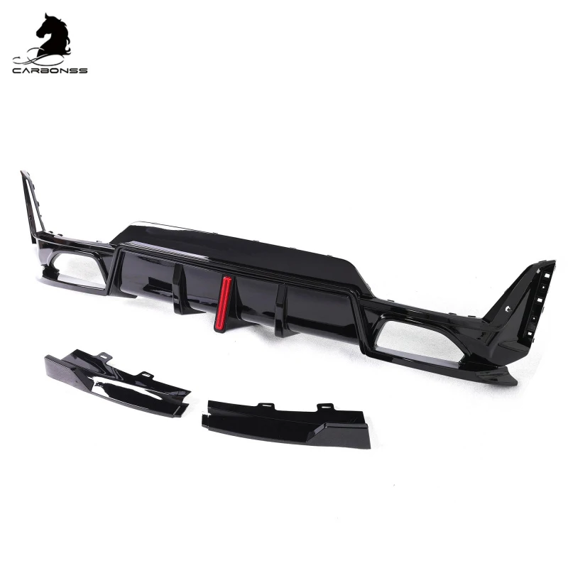

Premium ABS Gloss Black Rear Diffuser Exterior Mod Part For 3 Series G20 LCI M Tech 2023+