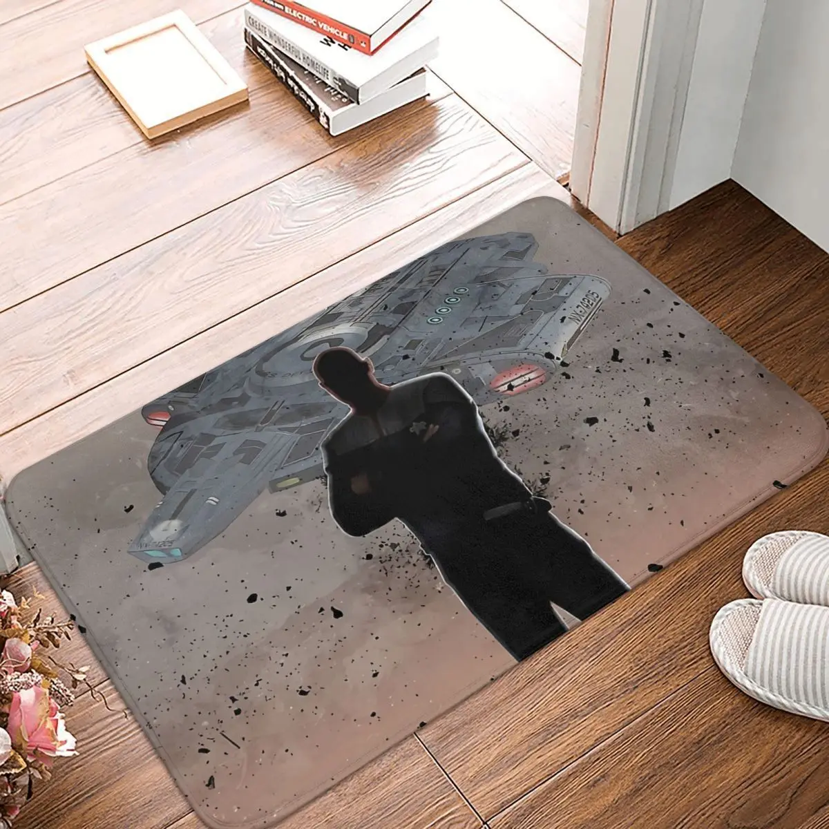 Star SiskoDeep Space Trek Bath Mat Rug Home Doormat Living Room Carpet Decor