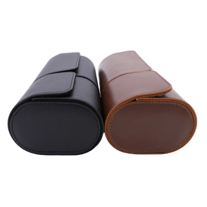 1/2/3Bit صندوق تخزين ساعات اليد المحمولة خمر ساعة جلدية صندوق عرض فاخرة تتطور موضة جمع هدية #6