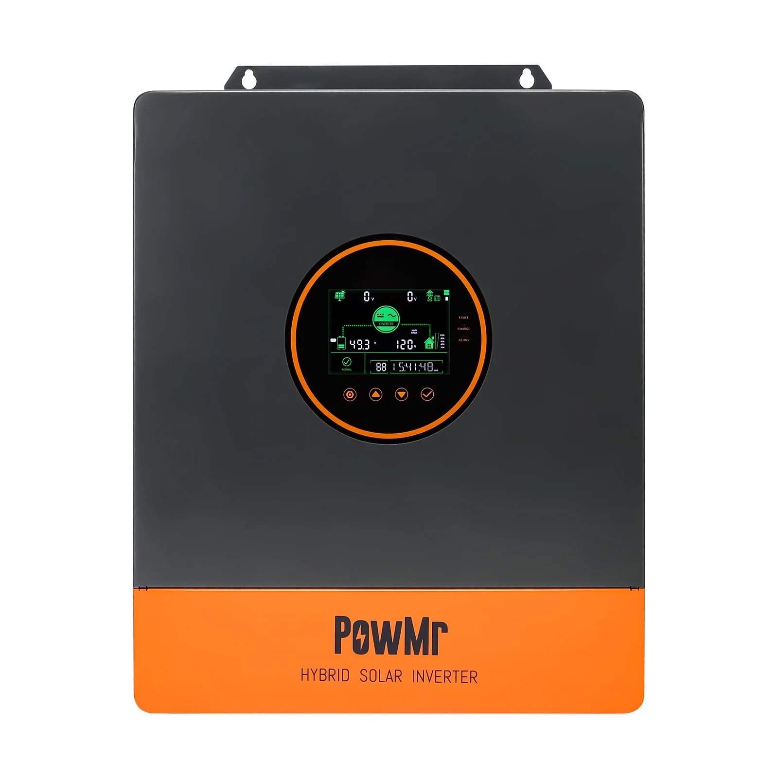 Powmr อินเวอร์เตอร์พลังงานแสงอาทิตย์48โวลต์5KW อินเวอร์เตอร์พลังงานแสงอาทิตย์110/120โวลต์อินเวอร์เตอร์พลังงานแสงอาทิตย์ไฮบริดแบบเปิด/ปิดกริด