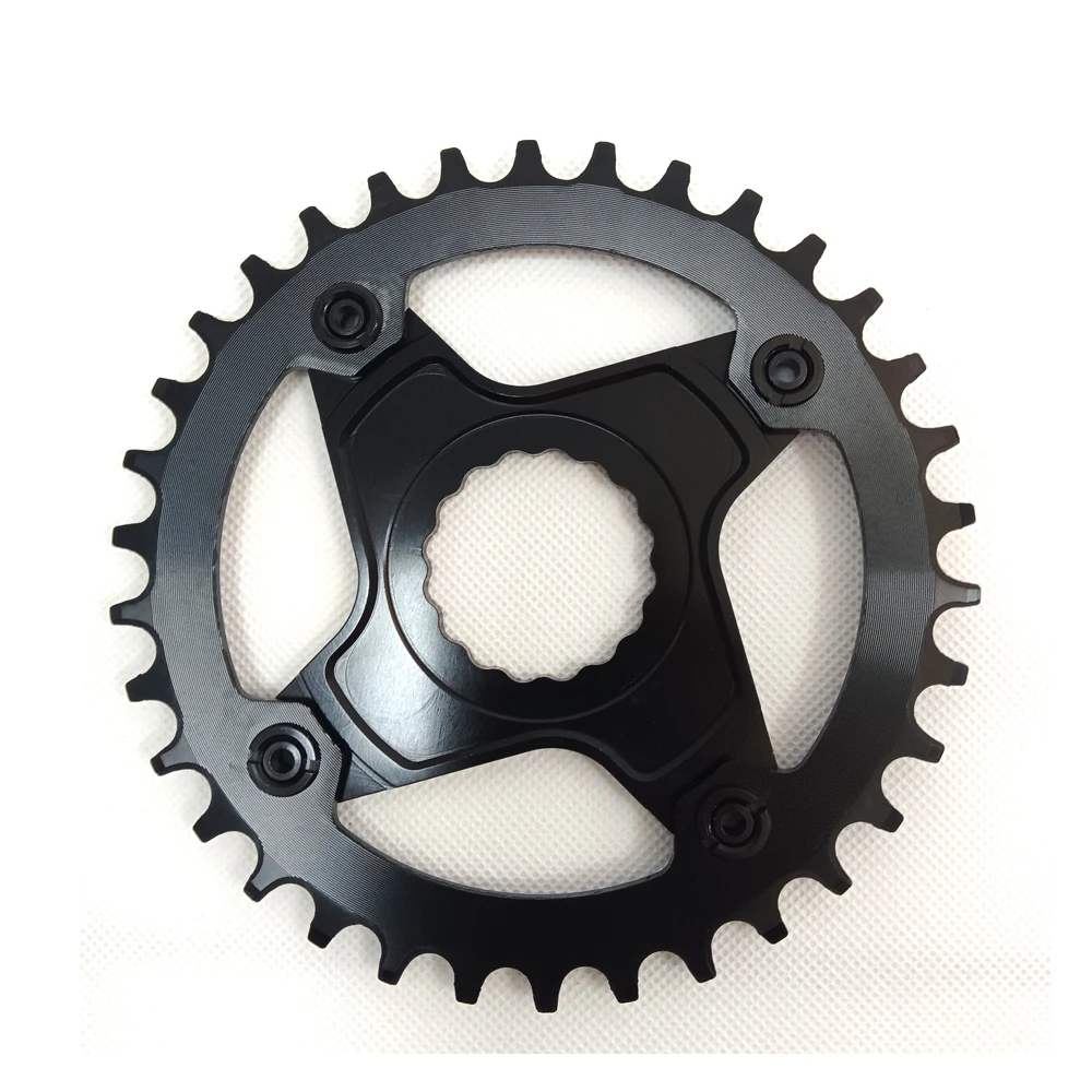 AEROWERK Leese BCD104 Einzelkettenblatt-Spider-Adapter, nur kompatibel mit RaceFace E-aston Interface Kurbeln für 104 BCD 1x-Geschwindigkeit. – Detail 4