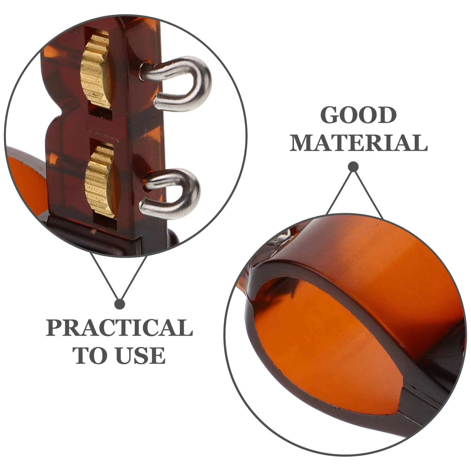 

Professional Erhu Fine Tuner Adjustable String Adjuster Durable Musical Instrument Supplies Accurate Tuning Erhu Fine Tuner