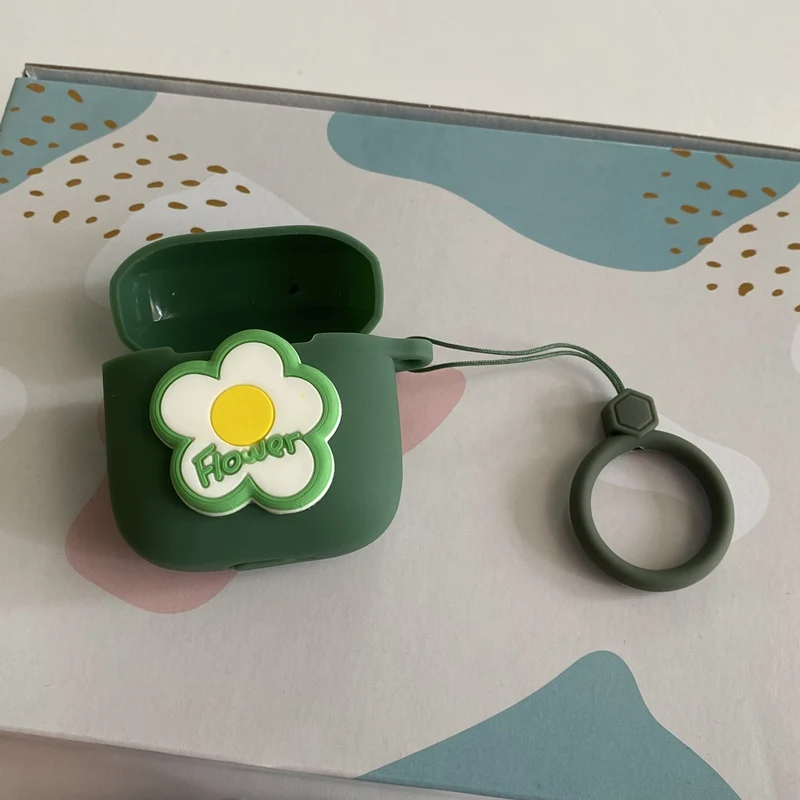 زهرة سماعة غطاء ل VIVO TWS Air3 برو حافظة سيليكون للصدمات ل vivo TWS 3e/3i غطاء ل iQOO TWS Air3 صندوق