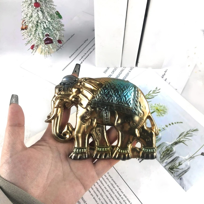 

Semi-stereoscopic Elephant Mold DIY Ornaments Pendant Epoxy Resin Crafting Mold Drop shipping