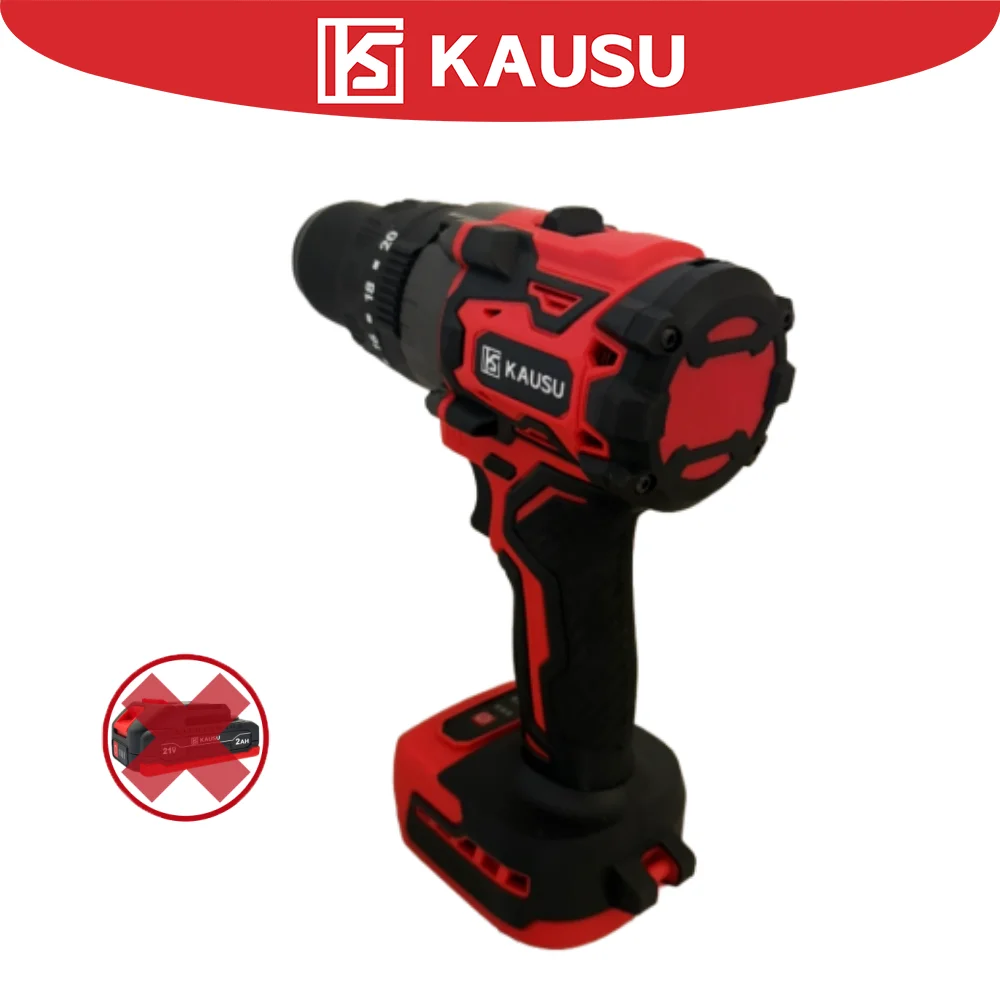 

13mm 2-Speed Brushless Electric Impact Drill 20+3 Torque Cordless Multifunction Impact Drill Power Tools For Makita 18V Battery