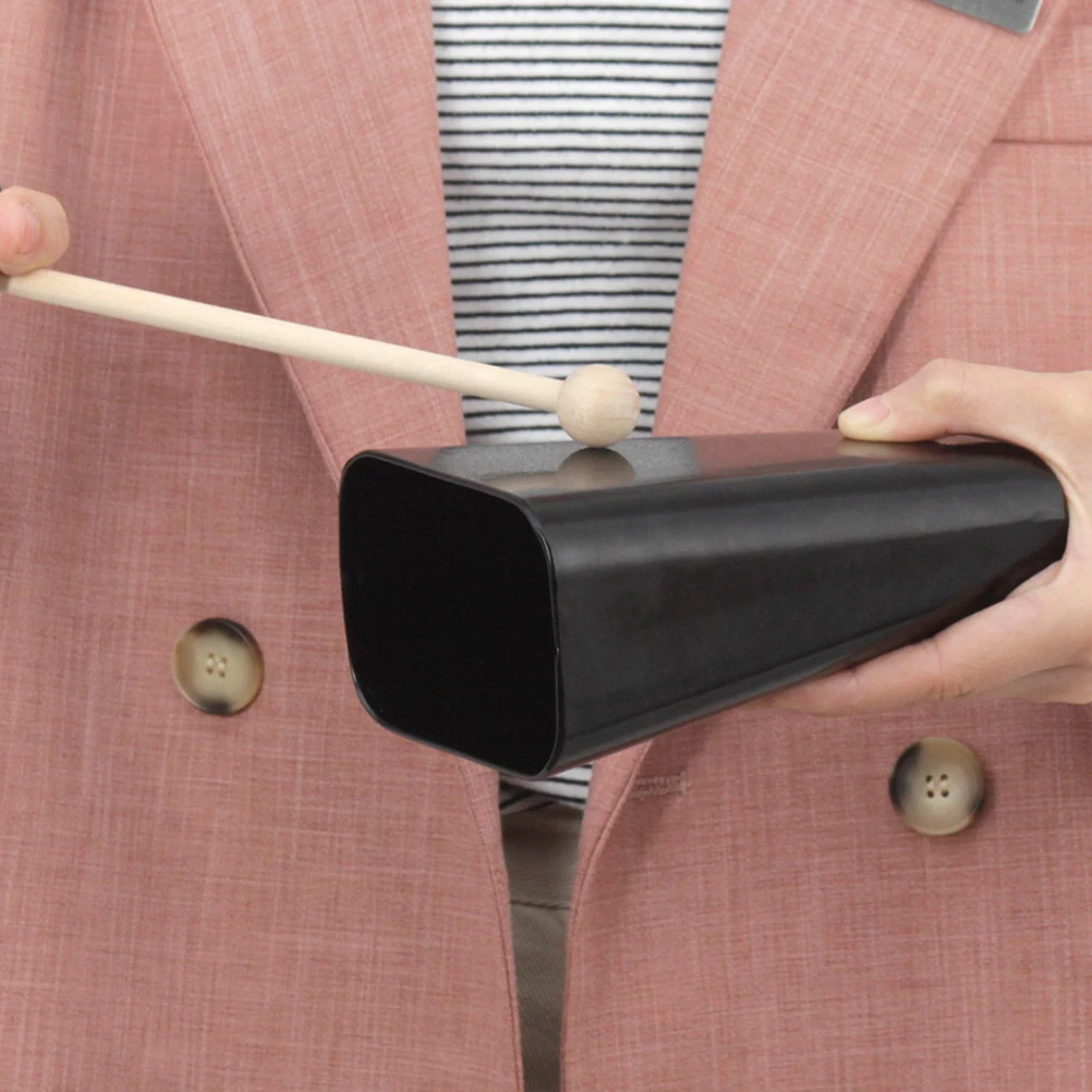 

Professional Cowbell for Drum Set Metal Percussion Instrument Resistant Rustproof Cowbell for Beginners Drum