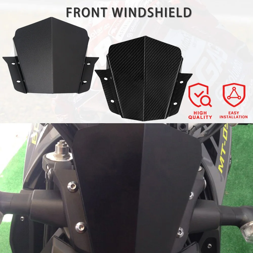 

Windshield Windscreen MT09 FZ09 For YAMAHA MT-09 MT 09 FZ-09 FZ 09 2014 2015 2016 Motorcycle Accessories Wind Deflectors