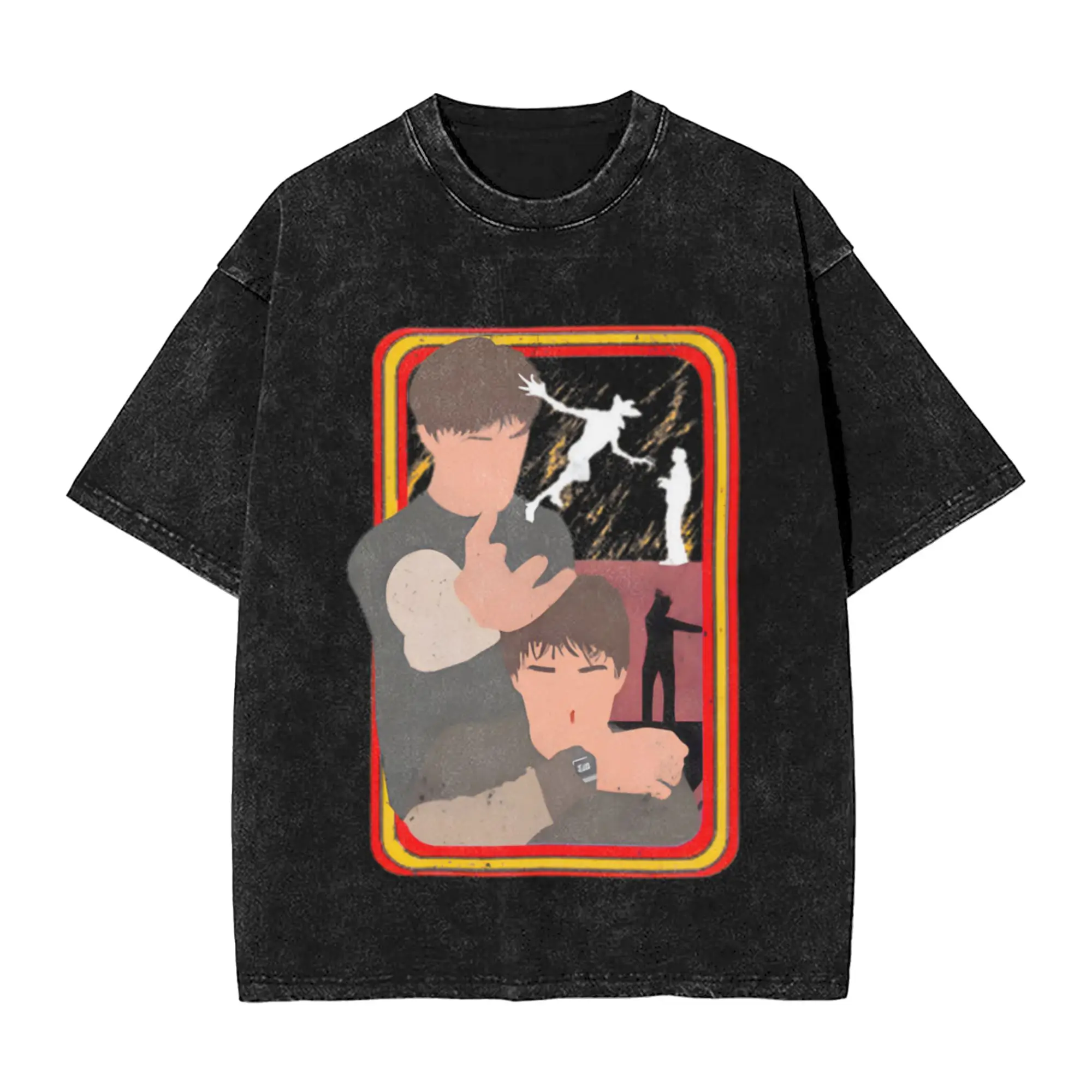 Grunge Wb Having Power Last Scene V Classic Comfort A Washed T Shirt Men's Women's Oversized Cotton Tees Tops