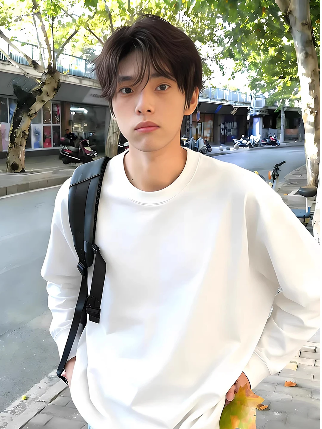 

Cleanfit American Sle Long Sve T-irt for Boys Winter Base Layer Pure Cotton Inner Wear Heavy Sweatirt Base irt