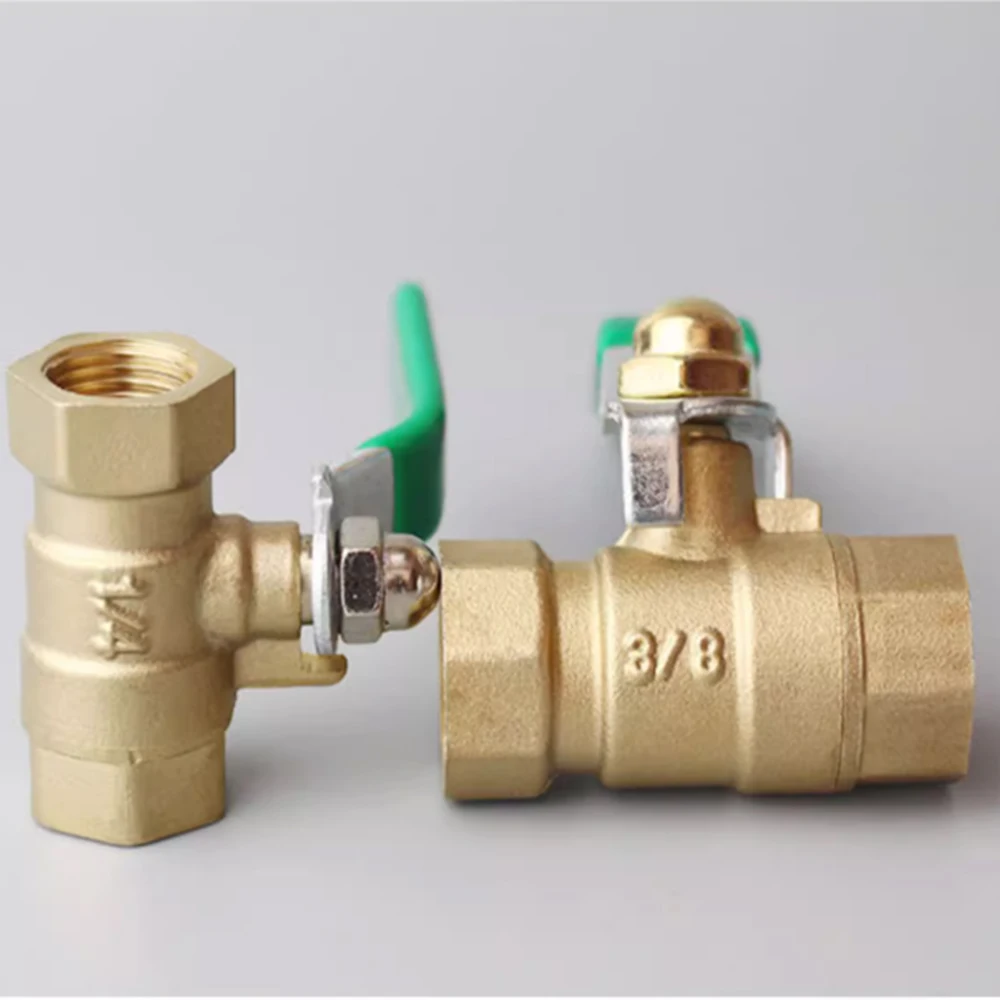 1/3/5 шт. 1/8 "1/4" 3/8 ''1/2 ''G1 дюйма двойная внутренняя резьба латунный клапан разъем шарнир медная труба фитинг муфта адаптер