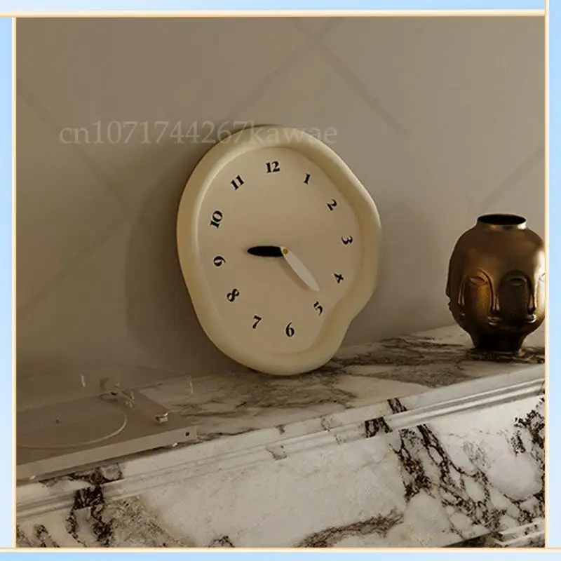 

-A16I Nordic Wall Clock Design Simple Clock Room Clock Wall Clock Silent Home Decorations
