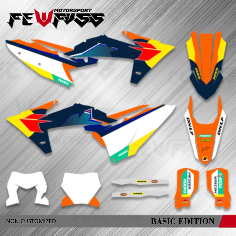 

Комплекты Fewfuss для KTM 2023 2024 2025 SXF XCF 2024 2025 2026 EXC XCW 200 250 300 350 400 450 Мотоциклетная графическая наклейка