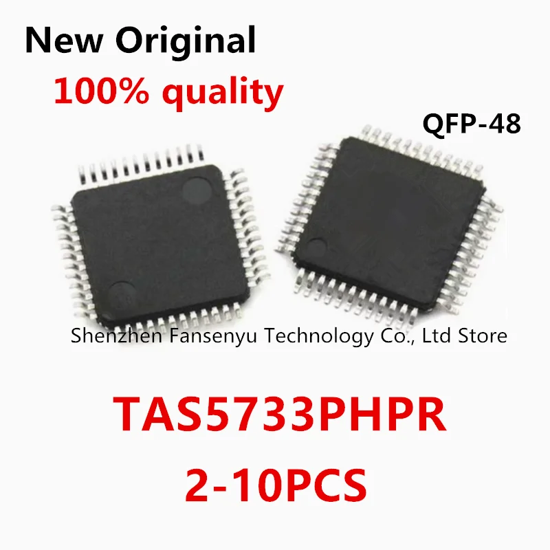 (2-10piece)100% New TAS5733 TAS5733PHP TAS5733PHPR QFP-48 Chipset.