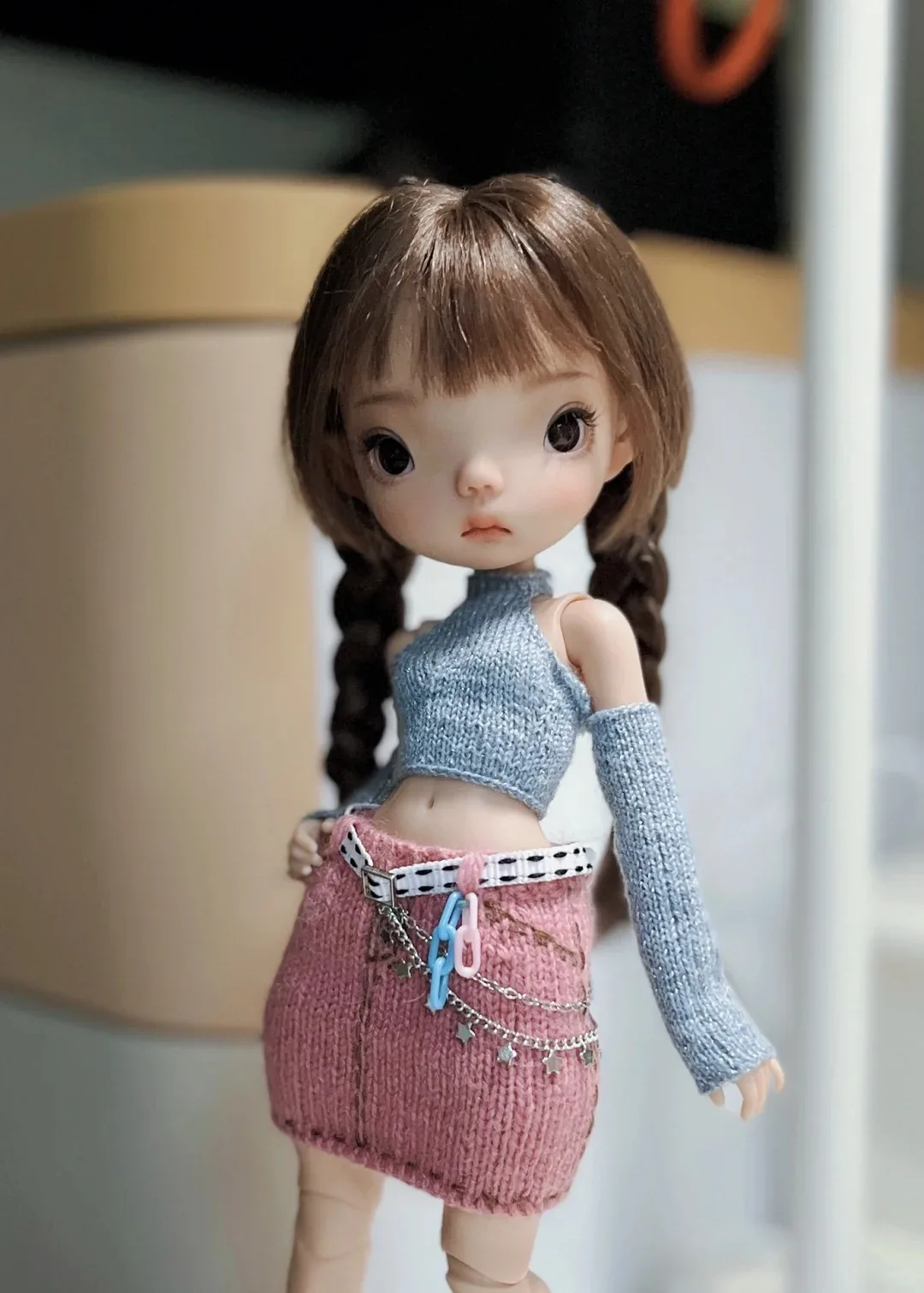 

New sd BJD Baby Girl Doll 1/6 head xinben doll xiongdan Pig Pig zhuzhubao Baby naked doll makeup cute doll birthday gift