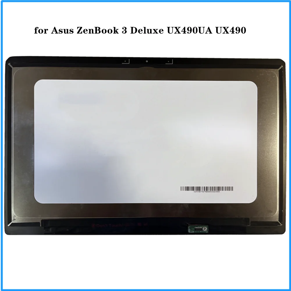 

14 inch for Asus ZenBook 3 Deluxe UX490UA UX490 LCD Screen Assembly IPS Panel FHD 1920x1080 30pins