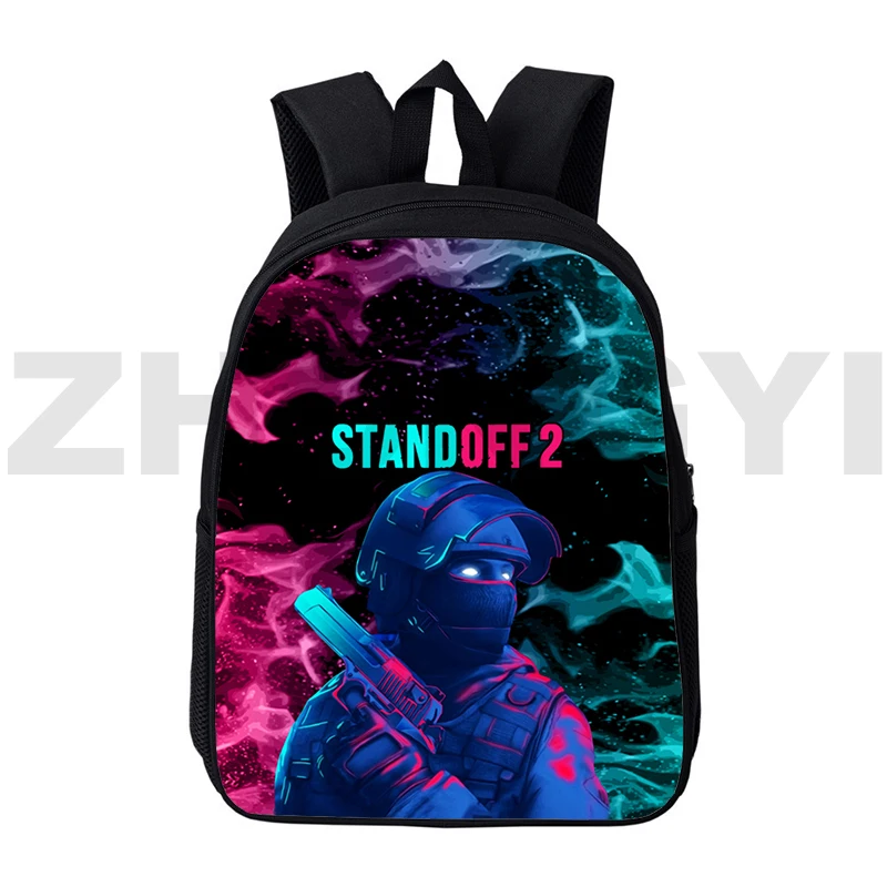 

Anime Standoff 2 Backpacks Shooting Game Print Primary School Bags 16 Inch Teens Travel Bag 3D Cartoon Harajuku Mens Bookbag