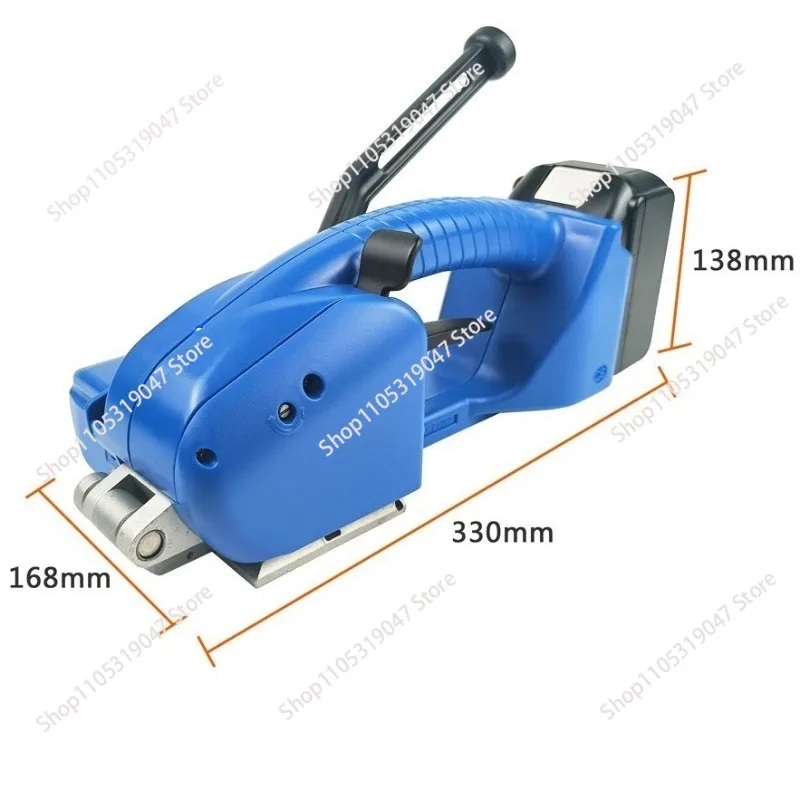 Semi-Automatic Portable Baling Machine Electric Strapping Rechargeable Packing Machine Banding Tools for 13-16mm