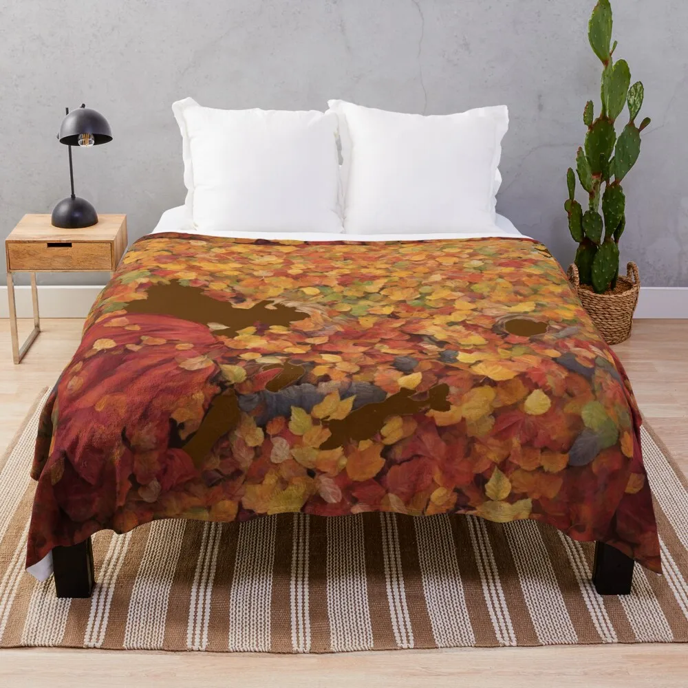 

Autumn Leaves Celebrate Throw Blanket Luxury Thicken Blankets For Baby For Baby Blankets