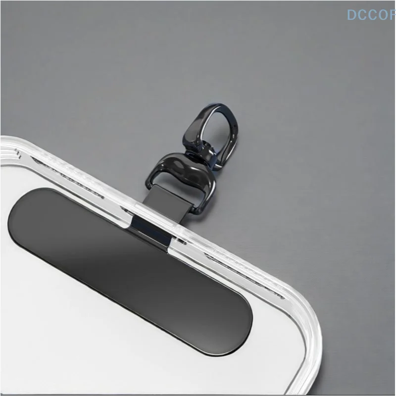 

0,3 мм прочный металлический привязь для мобильного телефона, вращение на 360 градусов, подвесной ремешок для телефона, прокладка, сменный ремешок для телефона, патч-зажим