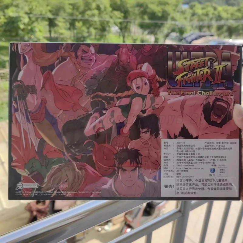 【In stock】 Jada Toys SDCC You Lose Accessory Set Damaged Head and Hands Ultra Street Fighter II 1/12 Action Figure Toy Gift