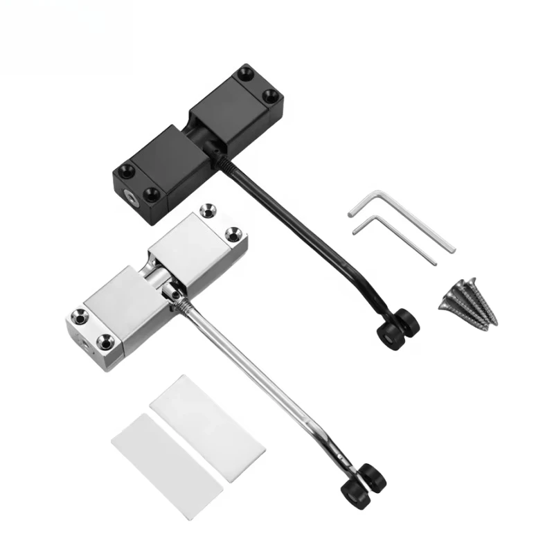 

Safety self-closing wooden door spring closure adjustable automatic hydraulic closure