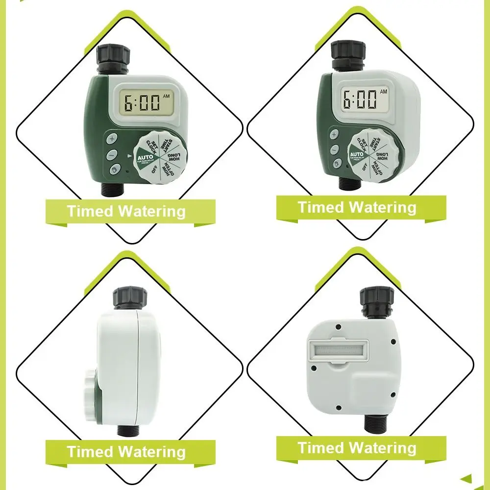

Автоматический таймер, контроллер орошения, цифровой дисплей, многофункциональный программируемый таймер для шланга, прочный электронный таймер спринклера