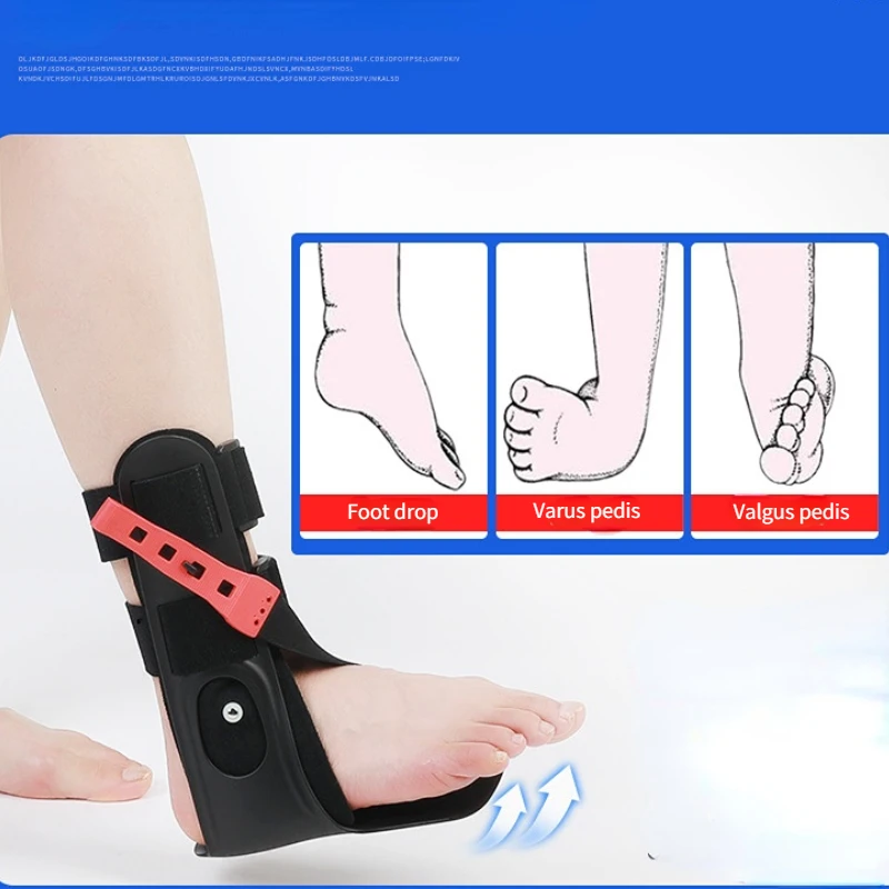 

Adjustable Foot Droop Splint Varus Ankle Foot Support Training Device Hemiplegic Foot Rest Valgus Bracket Orthosis With Air Bag