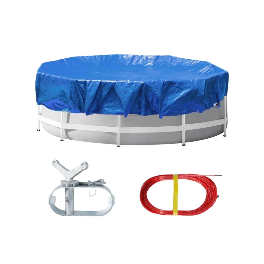

Durable Fabric Family Swimming Pool Winter Pool Cover Lightweight Easy Installation Prevents ze Damage Customizedpromote sales