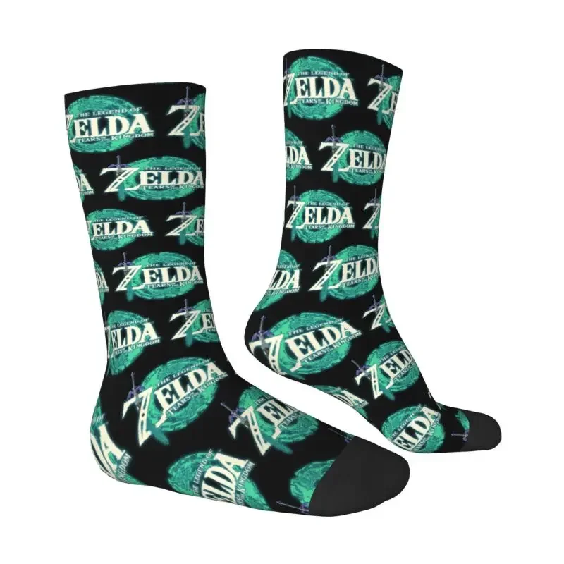 Harajuku Legend Of Zeldas Socks Women Men Warm 3D Printing Basketball Sports Socks