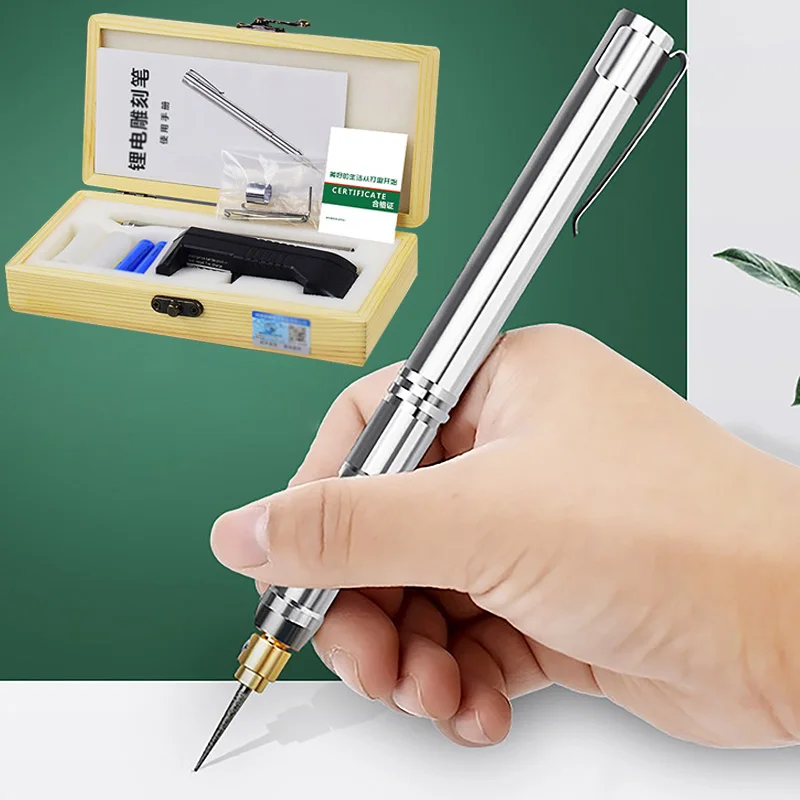 

Power Tools Mini Electric Drill Engraver Pen Rechargeable Electric Engraver Machine With Battery For Wood,Metal,Glass,Jade EU/US