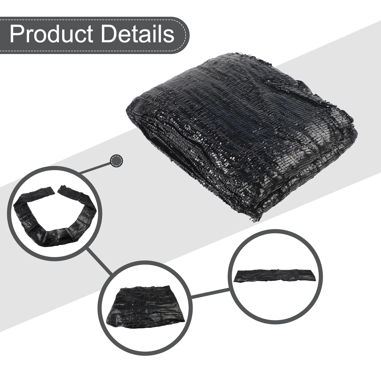 Outdoor Sunshade Net Offering Heat Insulation and Breathability to Protect For RVs Parking Areas and Gardens from Sun Damage