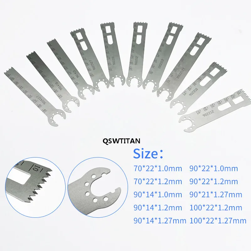 Bone Blade Saw Oscillating Saw Blades Orthopedics Blades Surgical Instruments