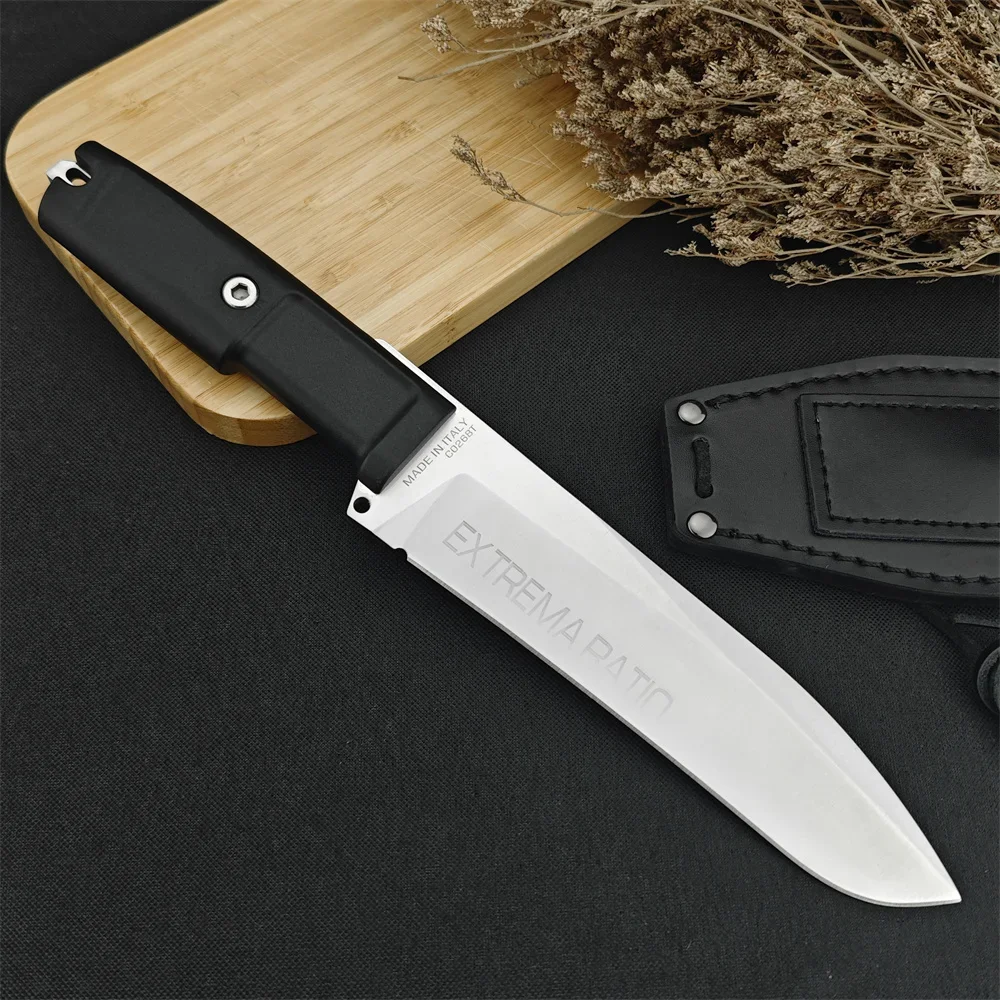 Hot Sale Fixed Blade Knife with Original Box 7Cr13Mov Blade Rubber Plastic Handle Defense Tactical Knives Fishing EDC Knives