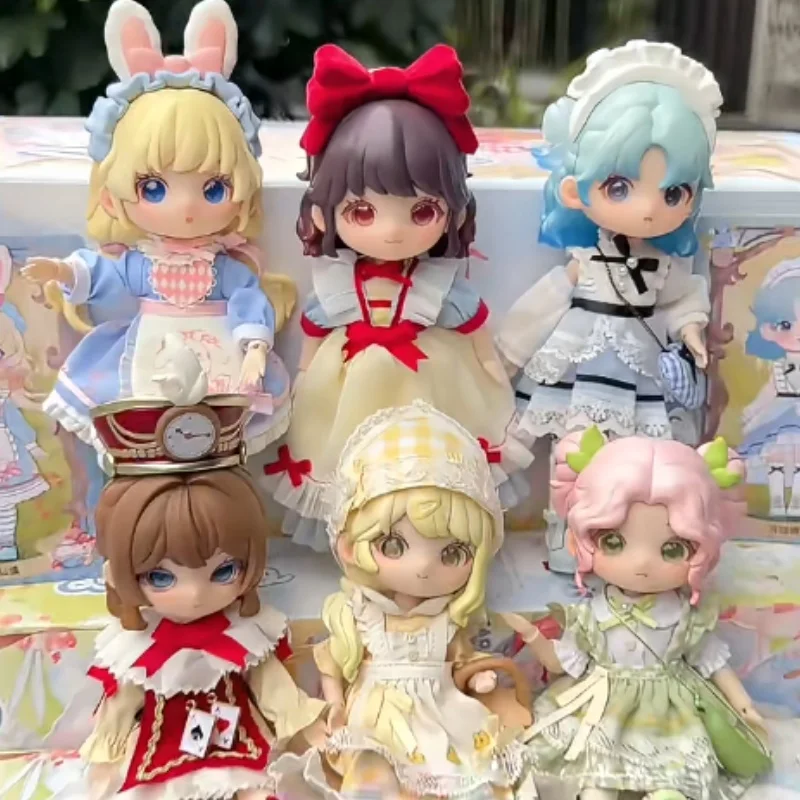 

Liroro Fairy Tale House Series Blind Box 1/12 Bjd Cute Action Figure Trendy Desktop Decoration Mystery Box Birthday Gift Toys