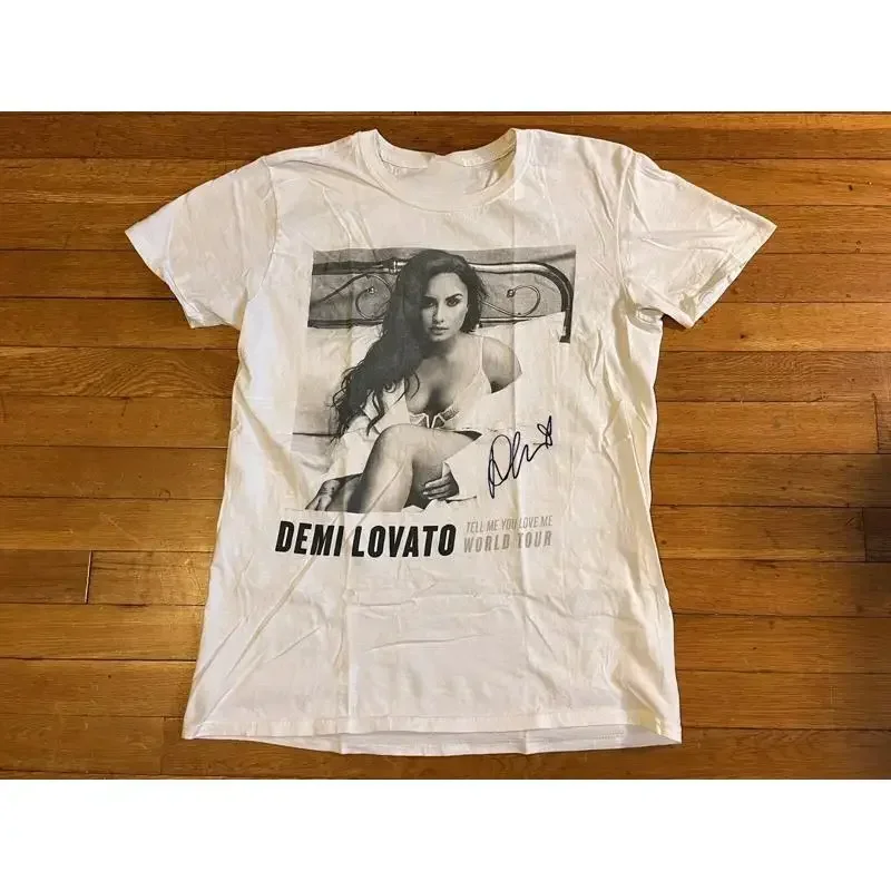 Demi Lovato Tell Me You Love World Tour T Shirt All Size