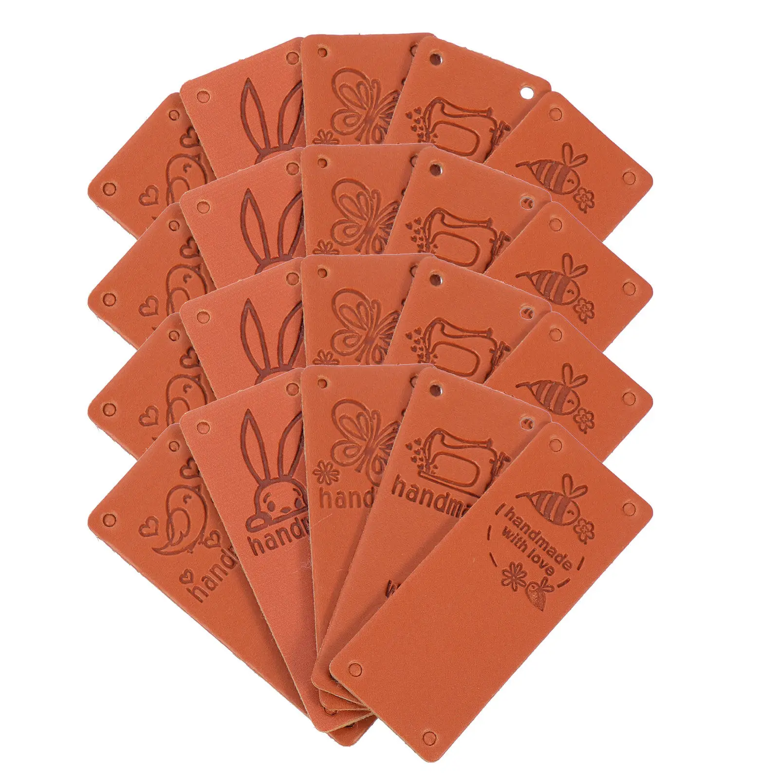100 Etiquetas en Relieve que Cambian de Color para Ropa DIY: Etiquetas para Jeans, Camisas, Abrigos, Suéteres, Sombreros, Bolsos y Cuellos de Prendas