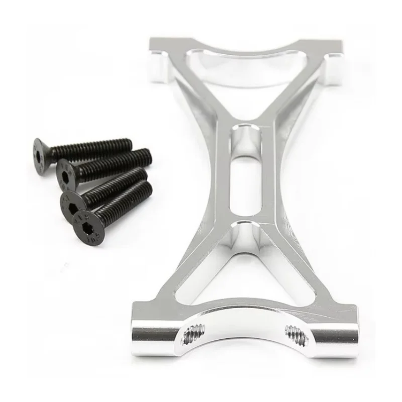 CNC Metal Front Bumper X-Shaped Support for 1/5 Rovan HPI Baja 5T 5SC