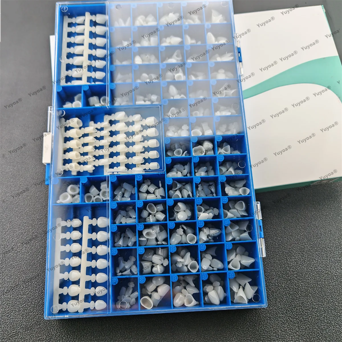 1 세트 치과 초경 치아 앞니 임시 크라운 몰드 가이드 - Teeth Whitening Moulds 리뷰 및 가격