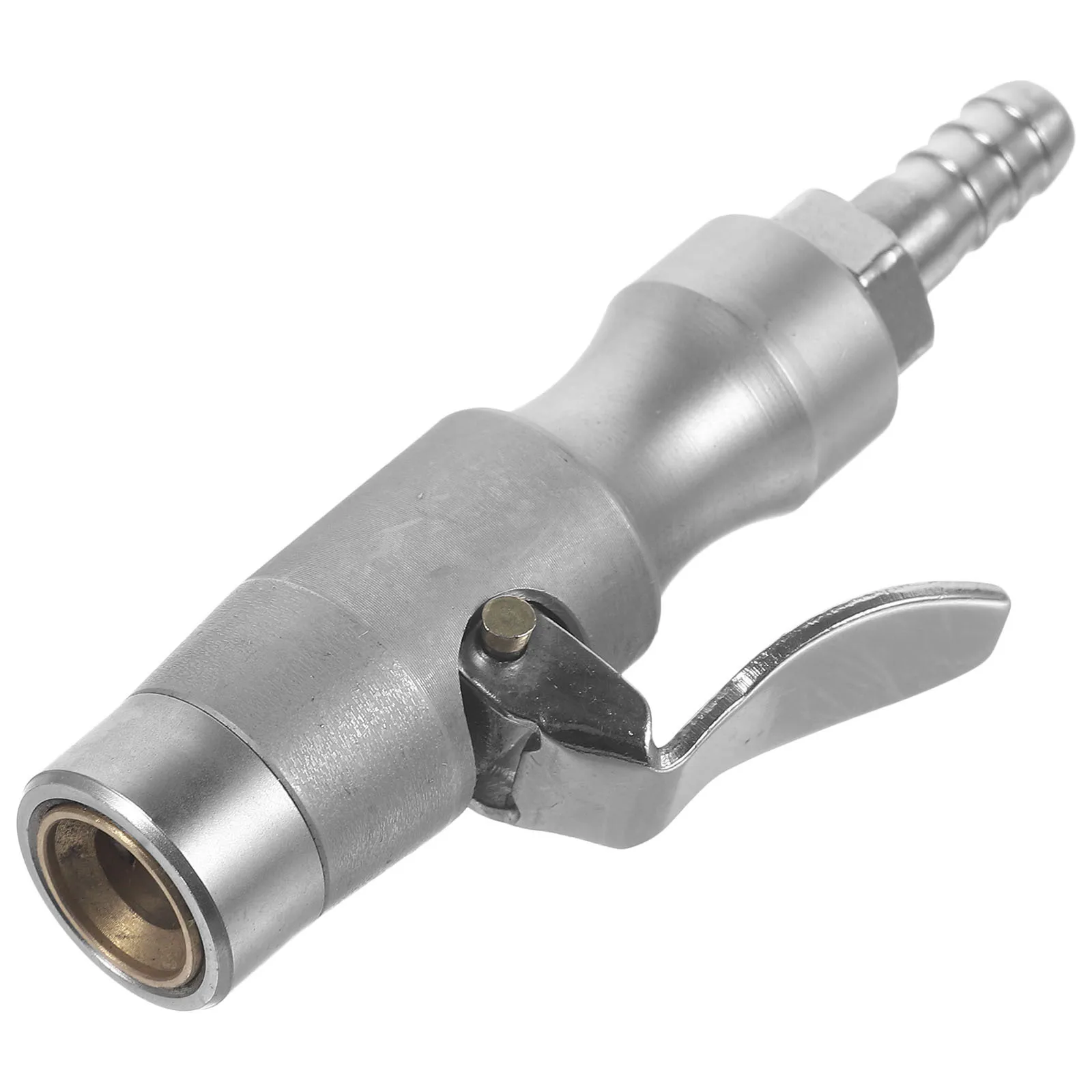 

Copper Self-Locking Tire Chuck Locking Air Chuck Compatible with Most Car Tire Inflator Air Pressure Gauges Quick Connect