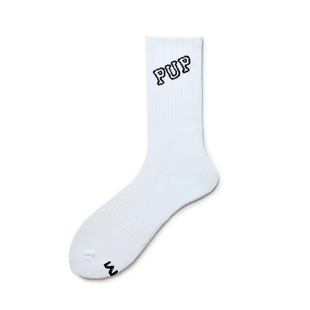 Alphabet Sports Hipster Socks Wool Wicks Sexy Cotton Mid-tube Socks Medium Thickness Casual Personality PUP