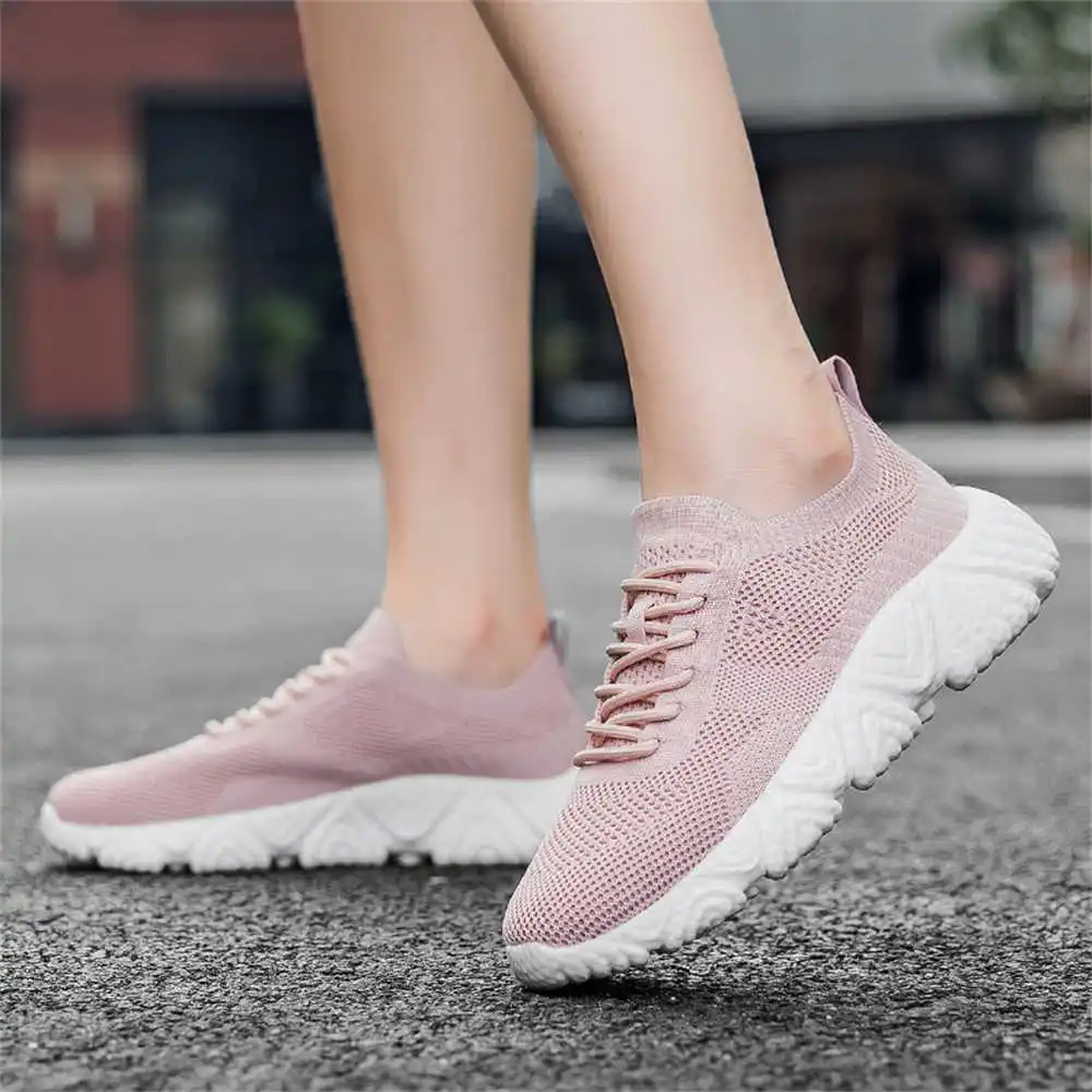 With Ties 39-40 Women's Shoes Flat Luxury Casual Plus Size Women's Luxury Shoes Sneakers Sport Clearance Original Sports