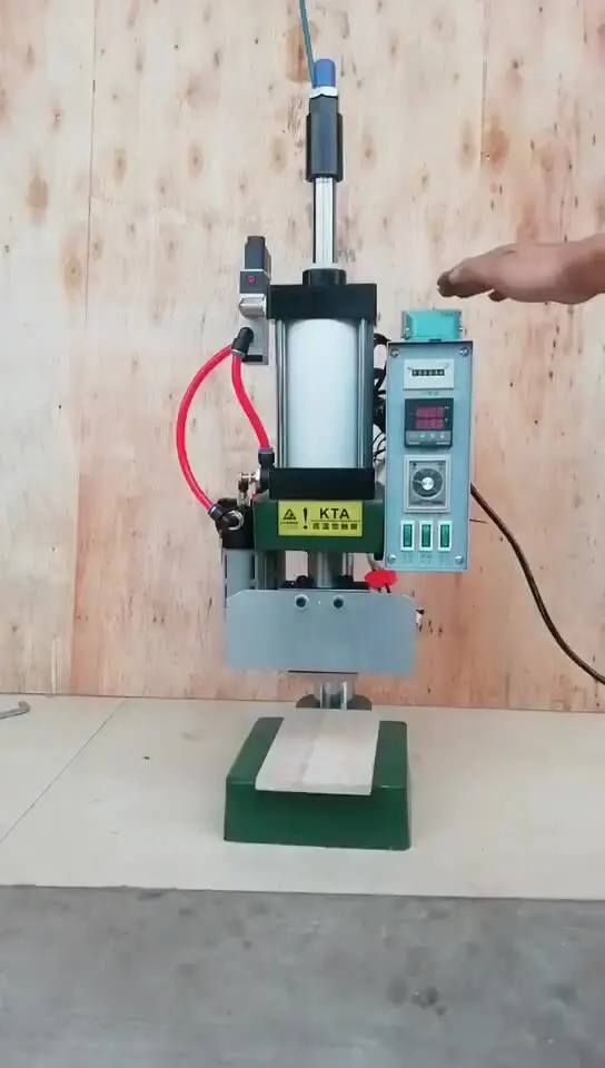 Woodworking Furniture Marking Machine Various Graphics And Patterns Furniture Branding Machine Fixed Mold Pneumatic Printer