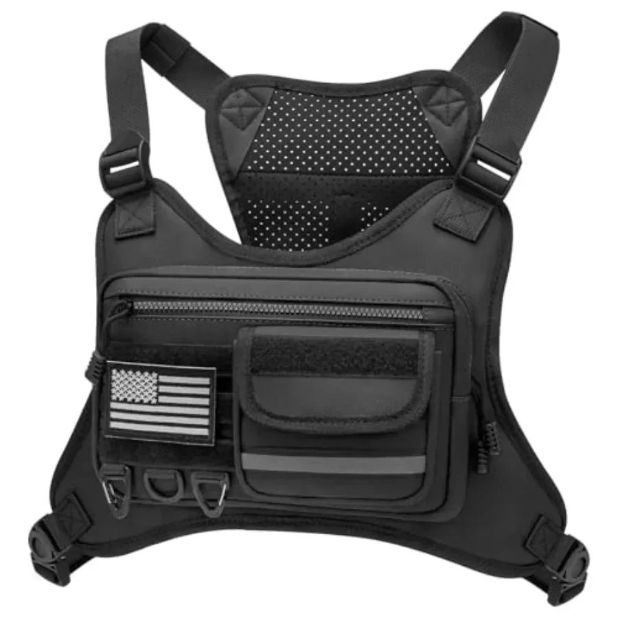 

Chest Bag for Men Women, Outdoor Sports Running Vest Bag, Chest Pack for Running, Cycling, Hiking, Workouts, Travel