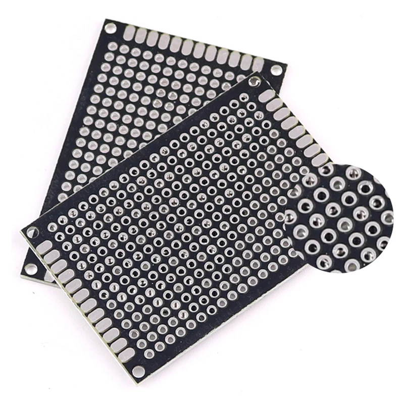10PCS 4*6cm Double Side Prototype PCB DIY Universal Printed Circuit Board Blue Black Yellow Red Green 4x6cm PCB For Arduino