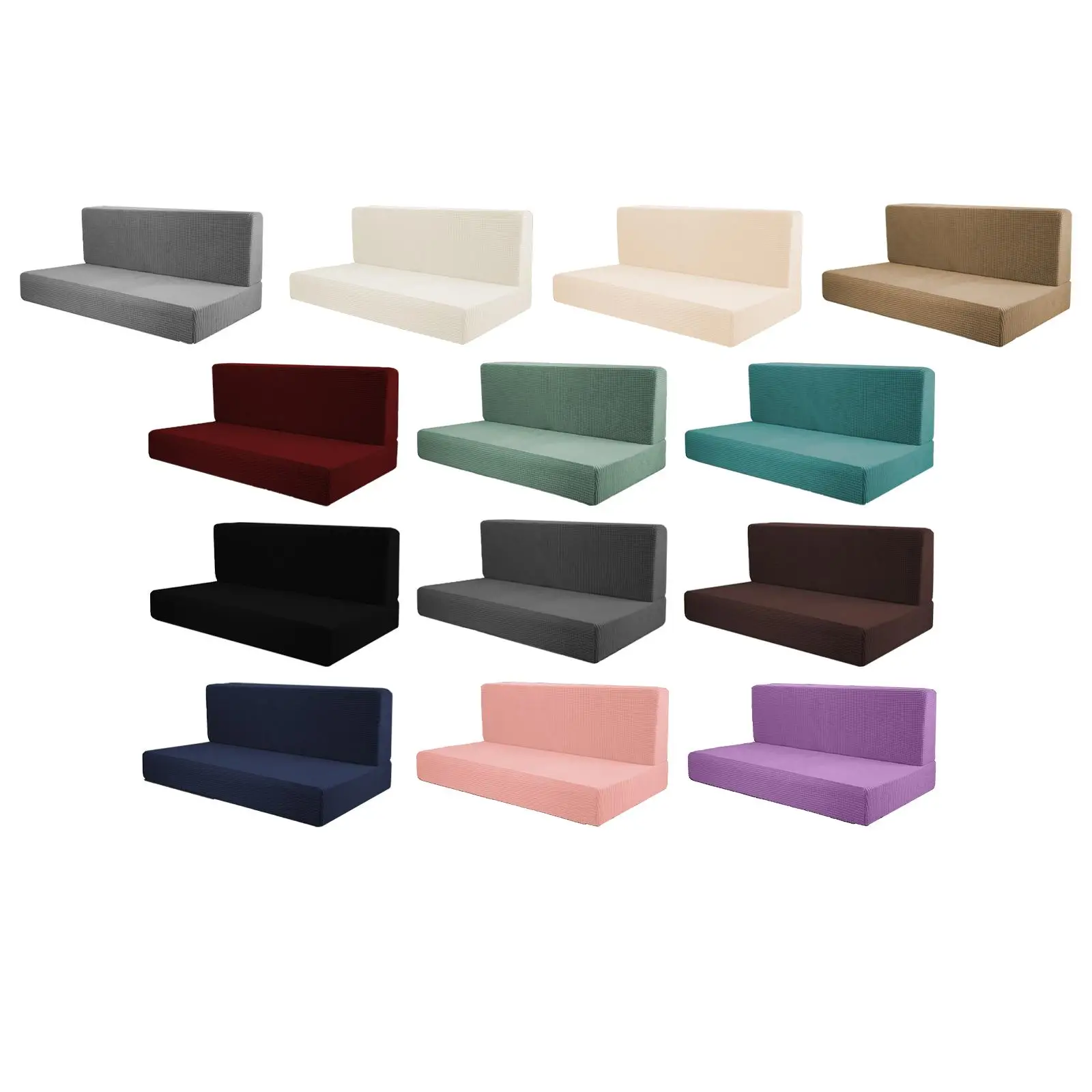 

2x RV Seat Covers, Cushion Covers, Easy to Install Stretchable RV Dining Table Seat Covers, Cushion Covers for Trailer