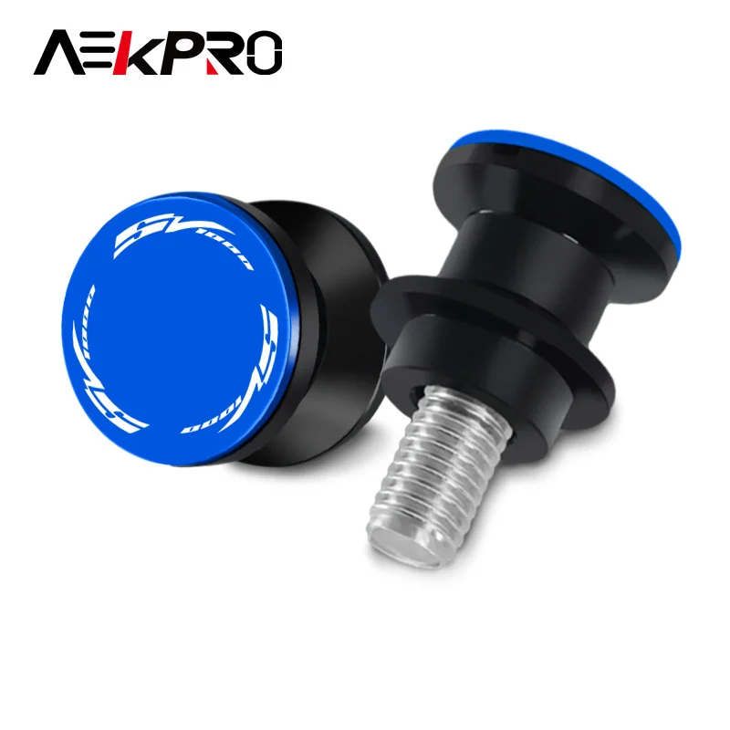 sv650 sv1000 Motorcycle Accessories Swing arm Bolts 8mm Swingarm Spools Sliders Stand Screws For SV650S SV650X SV1000 SV1000S