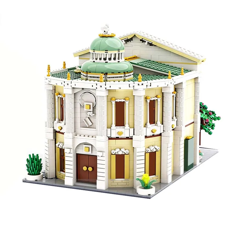 3253-teiliges Modulares Opernhaus-Bausatz, Anpassbares Modulares Baustein-Set, Kreatives Design, Lehrreiches DIY-Festivalspielzeug-Geschenk